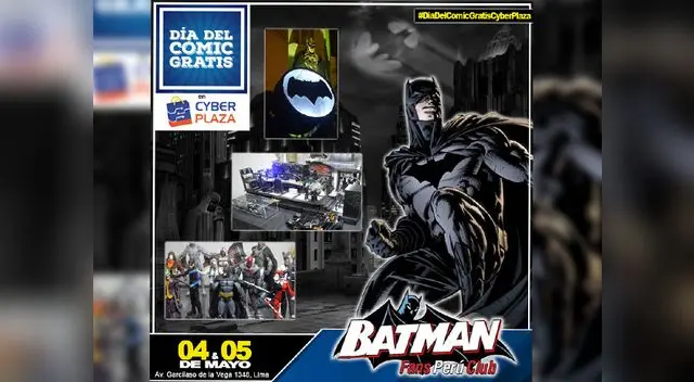 La emblemática fiesta de los fanáticos del cómic tendrá una nueva locación, el centro comercial Cyber Plaza La emblemática fiesta de los fanáticos del cómic tendrá una nueva locación, el centro comercial Cyber Plaza