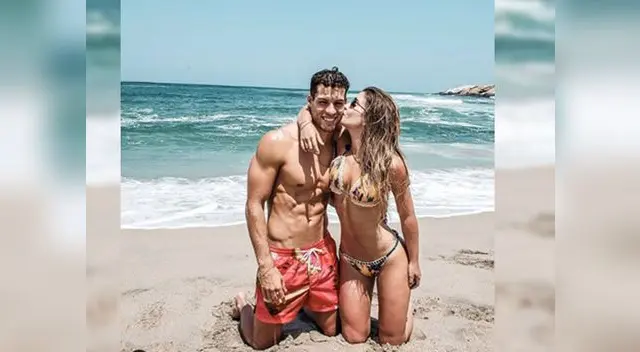 Flavia Laos fastidia a Patricio Parodi por subir fotos con abdominales que serían falsos Flavia Laos fastidia a Patricio Parodi por subir fotos con abdominales que serían falsos