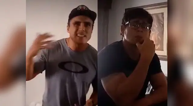 Novio de Melissa Loza tuvo fuerte enfrentamiento verbal con su hermano