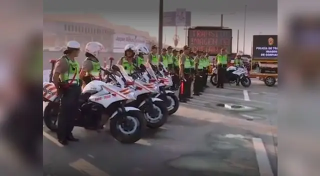 La Policía Nacional del Perú se prepara para este feriado largo por Semana Santa