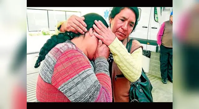 Familiares de las personas intoxicadas