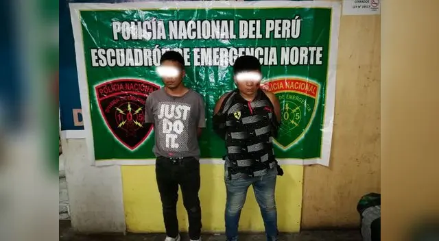 Los detenidos son investigados por agentes de Depincri Comas