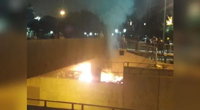 Causó alarma en transeúntes