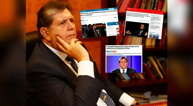 Alan García: así informa la prensa internacional sobre el intento de suicidio Alan García: así informa la prensa internacional sobre el intento de suicidio