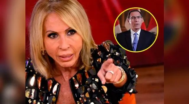 Laura Bozzo arremete contra Martín Vizcarra tras suicidio de Alan García