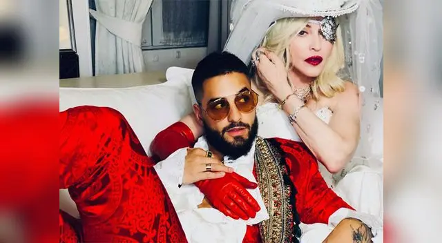 Maluma se emociona con estreno de canción con Madonna