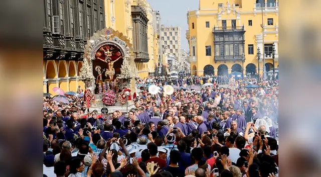 El Señor de Los Milagros saldrá en procesión mañana por Semana Santa El Señor de Los Milagros saldrá en procesión mañana por Semana Santa
