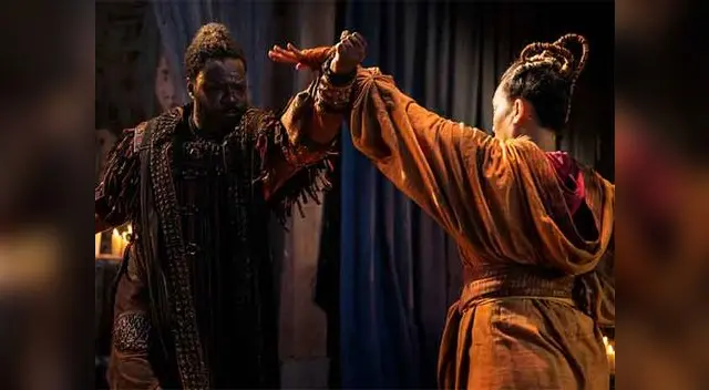 La Viuda y la baronesa Chau se pelean en "into the Badlands" La Viuda y la baronesa Chau se pelean en "into the Badlands"