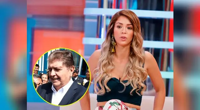 Sheyla Rojas envió condolencias a la familia y amigos de Alan García