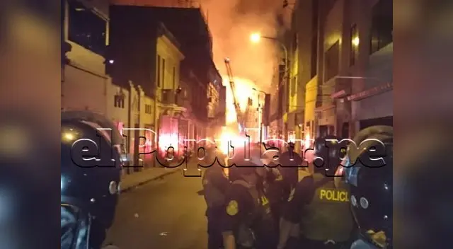 Incendio en Mesa Redonda calificado como código 4 Incendio en Mesa Redonda calificado como código 4