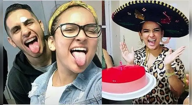 Daniela Darcourt está de cumpleaños y lo viene celebrando al lado de sus seres queridos y su novio Andrés Izquierdo