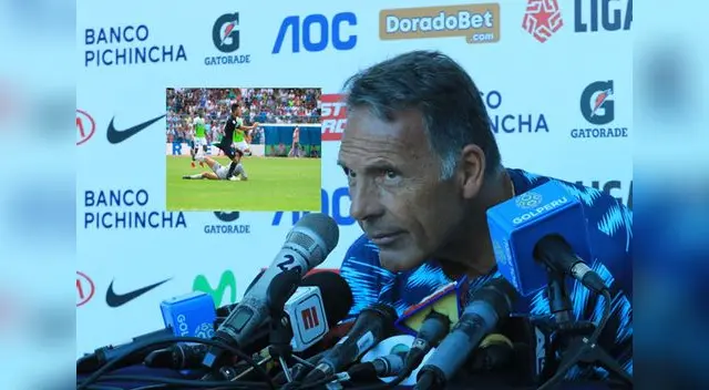 Russo cuestionó a la TV y FPF por programar el partido 1:00 pm en Olmos. FOTO: LIBERO Russo cuestionó a la TV y FPF por programar el partido 1:00 pm en Olmos. FOTO: LIBERO