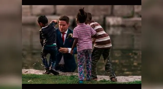 Su acto fue felicitado en redes sociales Su acto fue felicitado en redes sociales