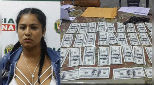 Mujer con sus cómplices fue llevada a la comisaría Mujer con sus cómplices fue llevada a la comisaría