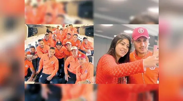 Paolo Guerrero llegó al Perú con delegación del Inter para jugar mañana contra Alianza Lima
