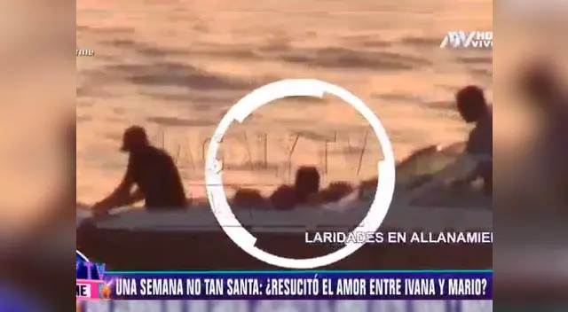 Ivana Yturbe y Mario Irivarren fueron captados más cercanos que nunca en Semana Santa