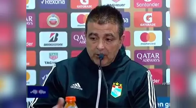 Claudio Vivas tras derrota de Cristal ante Godoy Cruz: “El árbitro no estuvo a la altura”