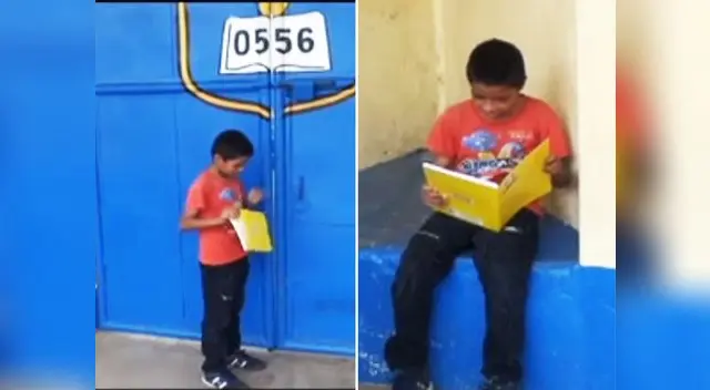 Vía Facebook se reveló la admirable historia del escolar de Tarapoto