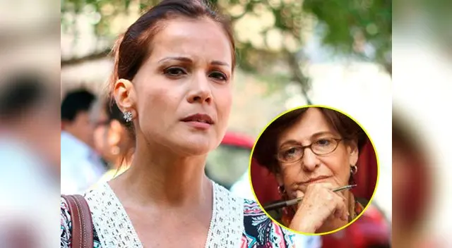Mónica Sánchez se defendió de los cibernautas que afirman que ella recibió dinero de Susana Villarán