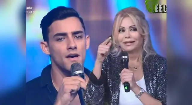 Gisela Valcárcel llegó al reality para promocionar el estreno de El artista del año Gisela Valcárcel llegó al reality para promocionar el estreno de El artista del año