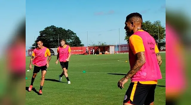 Paolo Guerrero entrenó con Internacional y jugaría ante Flamengo por el Brasileirao [FOTO]Paolo Guerrero entrenó con Internacional y jugaría ante Flamengo por el Brasileirao