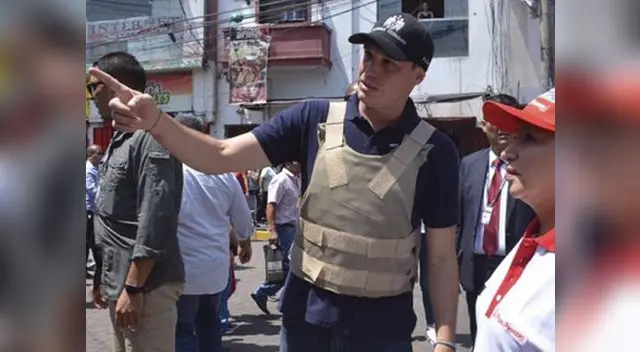 George Forsyth anuncia que acabará contra la informalidad en La Victoria