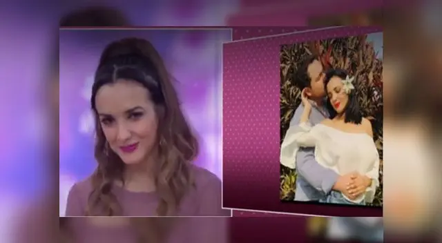 Rosángela Espinoza se emocionó al recibir llamada en vivo de su novio