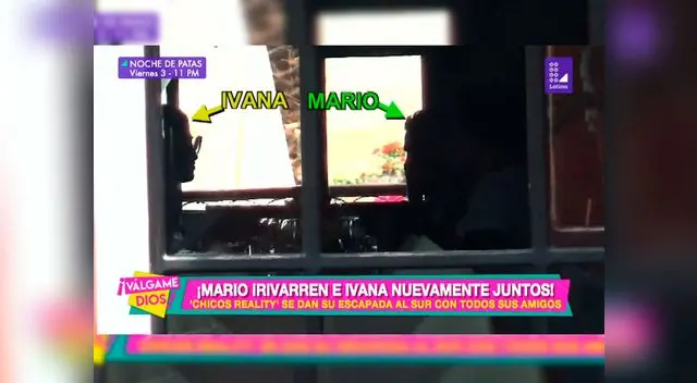 Mario Irivarren e Ivana Yturbe estuvieron juntos el fin de semana en el sur