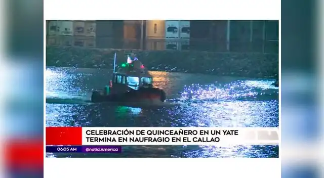 Naufragio de yate en el Callao dejó varios heridos