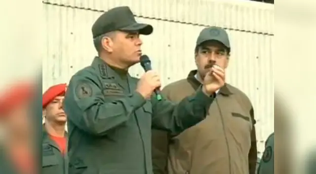 Nicolás Maduro lideró acto con ministro acusado de conspirar para sacarlo del poder Nicolás Maduro lideró acto con ministro acusado de conspirar para sacarlo del poder