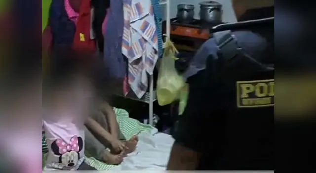 Menores rescatados por agentes de la PNP