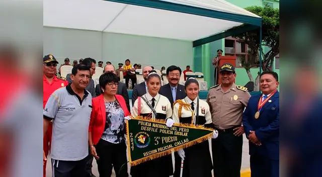 Escolares del Callao juramentaron como policías escolares