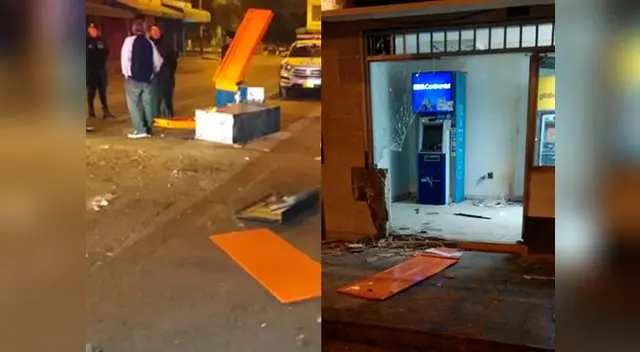 Arrastran cajero para robarlo Arrastran cajero para robarlo