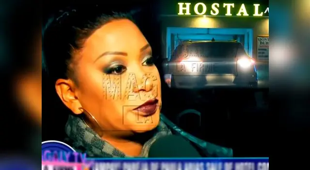 ¡Ampay! Paula Arias se quiebra al ver a su pareja saliendo de un hotel con otra mujer