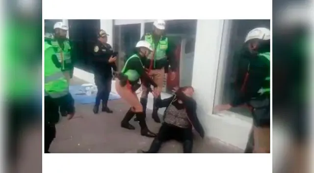 Mujer ebria agredió a policías en el Cusco
