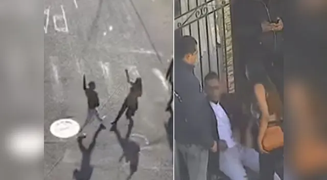 Agresión quedó registrada