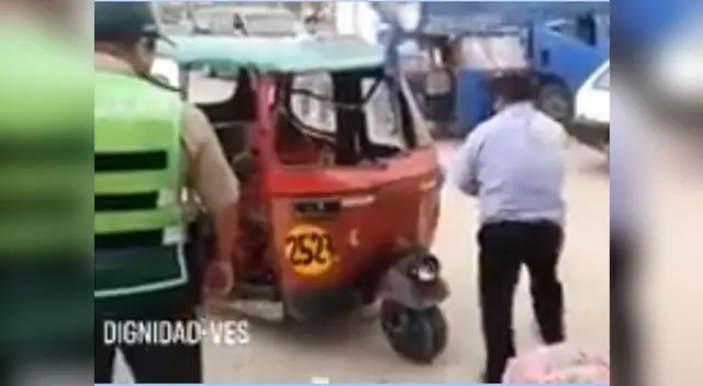 Mototaxista es protagonista de viral de Facebook