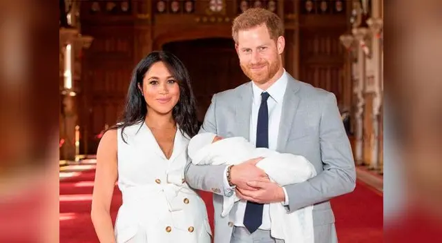 Principe Harry y Meghan Markle presentaron a su primer hijo