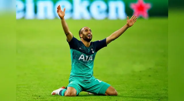 Lucas Moura fue el héroe del Tottenham