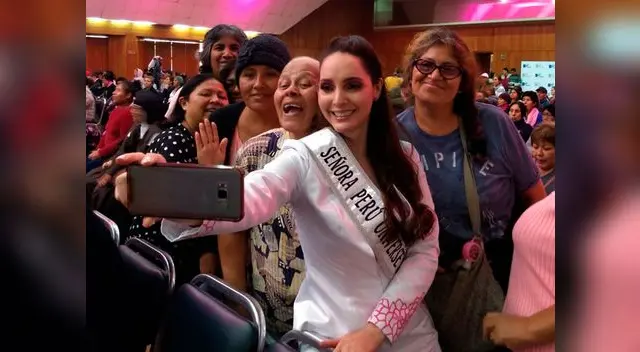 Miss Señora Perú Universo 2019 les llevó un mensaje de amor a Neoplásicas Miss Señora Perú Universo 2019 les llevó un mensaje de amor a Neoplásicas