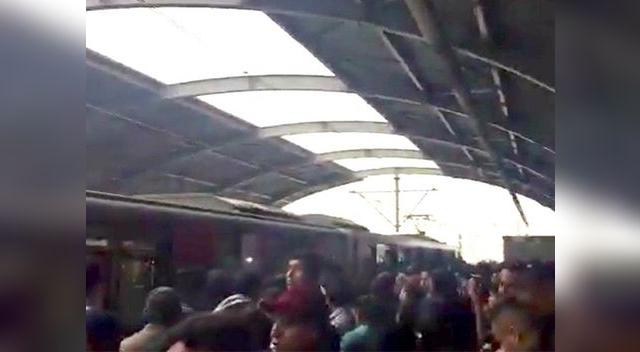 Habrían detenido momentáneamente el servicio del Metro de Lima
