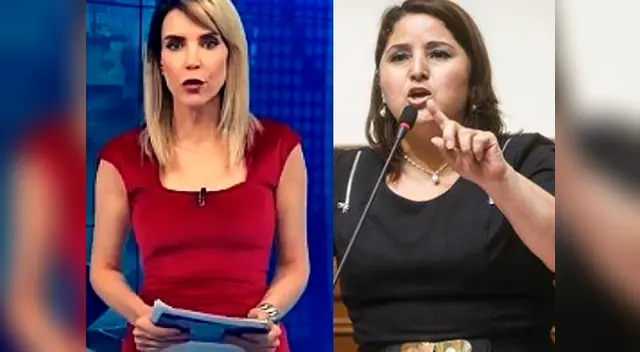 Juliana Oxenford criticó duramente a congresista Juliana Oxenford criticó duramente a congresista