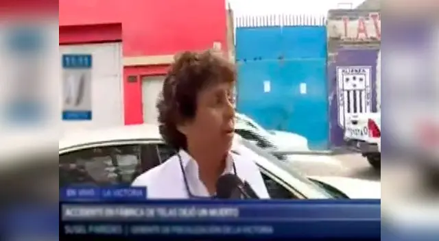 Un muerto dejó un accidente en una fábrica en La Victoria Un muerto dejó un accidente en una fábrica en La Victoria