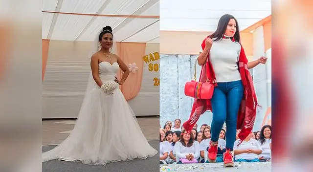 Las internas del penal de Mujeres de Chorrillos celebraron el día de la madre, con desfiles de trajes de modas