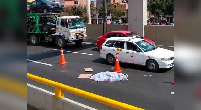 Hombre de la tercera edad murió inmediatamente después del impacto Hombre de la tercera edad murió inmediatamente después del impacto
