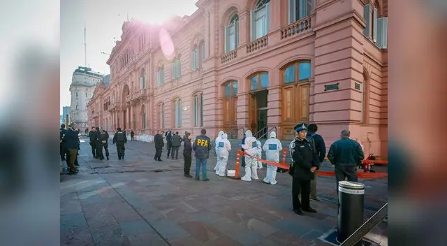 Amenaza en Casa Rosada Amenaza en Casa Rosada