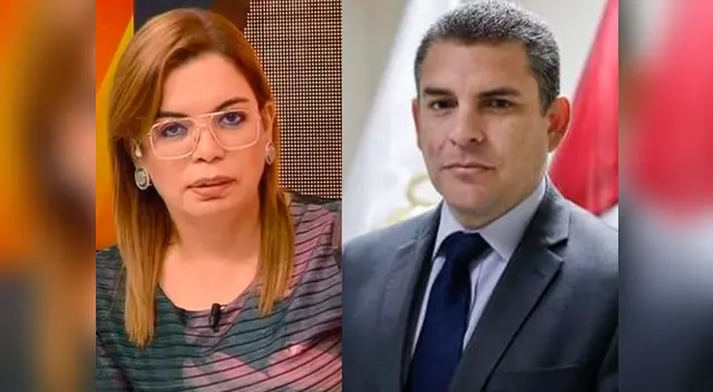 Milagros Leiva arremetió contra Rafael Vela Milagros Leiva arremetió contra Rafael Vela