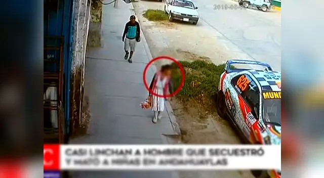 Cámaras grabaron cuando asesino confeso seguió a una de las niñas desaparecidas   