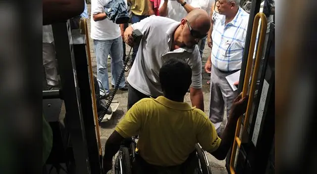 Discapacitados no pagarán pasaje en buses provinciales de Trujillo Discapacitados no pagarán pasaje en buses provinciales de Trujillo