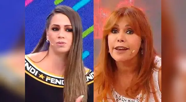 Melissa Klug 'cuadra' a Magaly Medina por insinuar que le pagaba todo a Italo Valcárcel